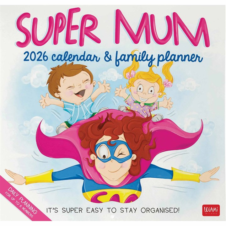 Super Mum Family Planner 2026