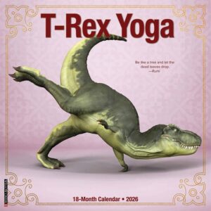 T-Rex Yoga Calendar 2026