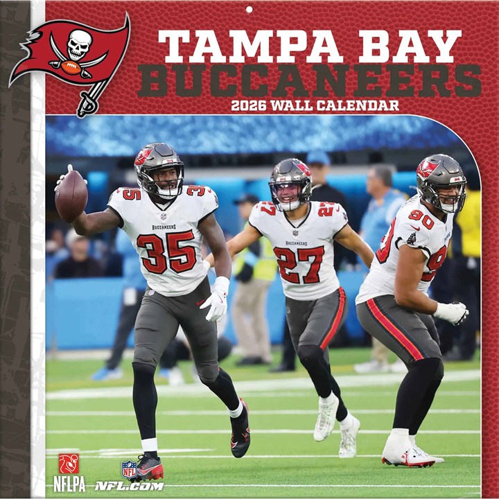 Tampa Bay Buccaneers NFL Calendar 2026