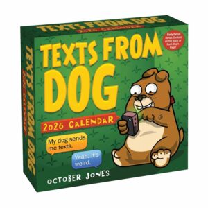 Texts From Dog Desk Calendar 2026