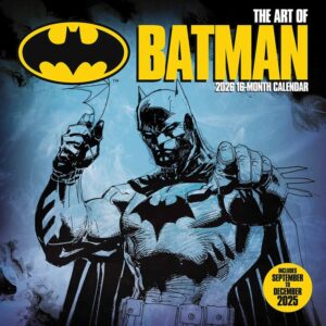 The Art of Batman Calendar 2026