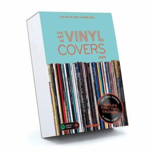 The Art of Vinyl Covers Desk Calendar 2026