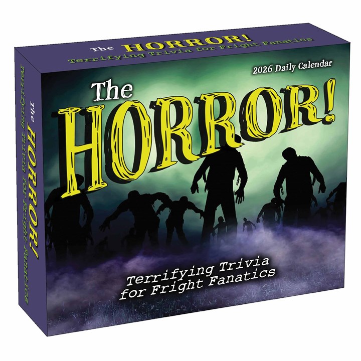 The Horror Desk Calendar 2026