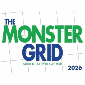 The Monster Grid Deluxe Calendar 2026
