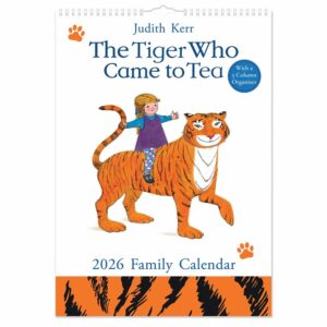The Tiger Who Came to Tea A3 Family Planner 2026