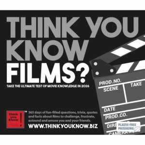 Think You Know Films? Desk Calendar 2026