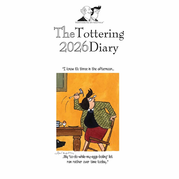 Tottering By Gently Slim Diary 2026