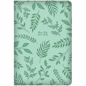 Turquoise Embossed A7 Diary 2026