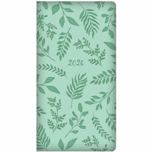 Turquoise Embossed Slim Diary 2026