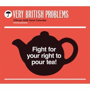 Very British Problems Desk Calendar 2026