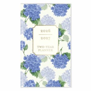 Vintage Floral Slim Monthly Diary 2026 - 2027