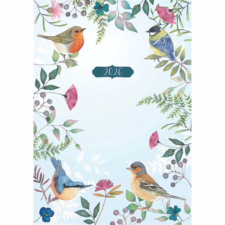 Vintage Garden A5 Diary 2026