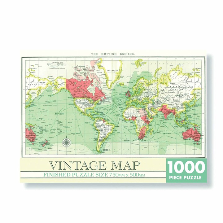 Vintage Maps Jigsaw