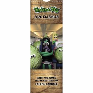 Violent Veg Slim Calendar 2026