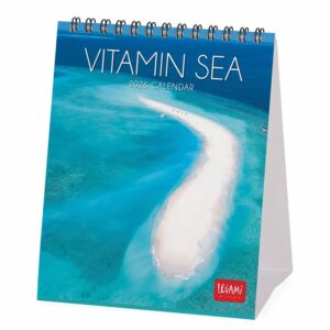 Vitamin Sea Easel Desk Calendar 2026