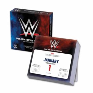 WWE Desk Calendar 2026