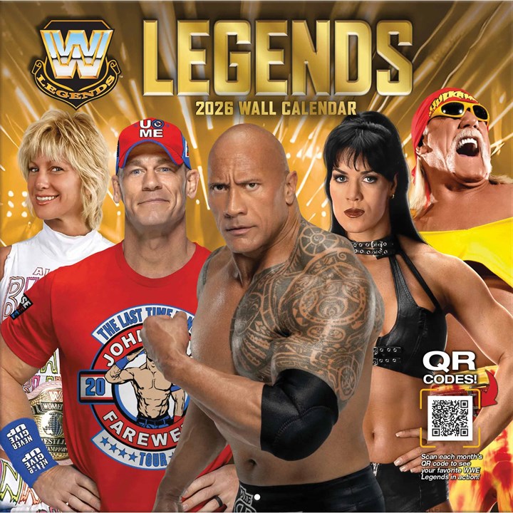 WWE Legends Calendar 2026