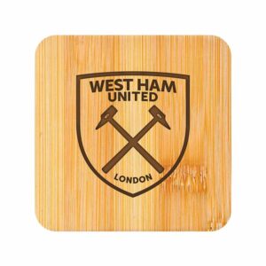 West Ham United FC Bamboo Coaster