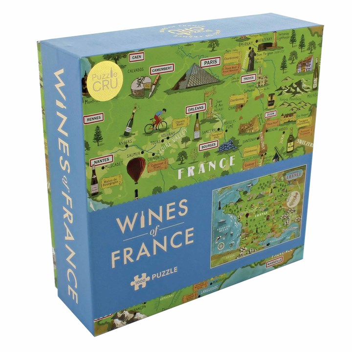 Wines of France Jigsaw