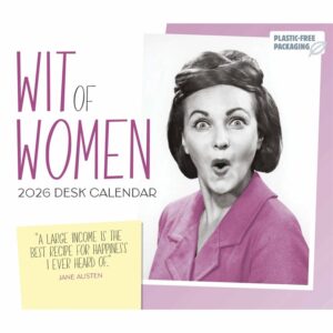 Wit Of Women Desk Calendar 2026