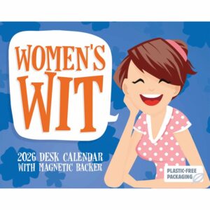 Women's Wit Mini Desk Calendar 2026