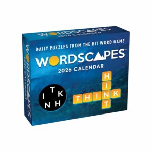 Wordscapes Desk Calendar 2026
