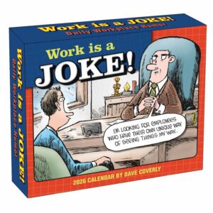 Work is a Joke Desk Calendar 2026