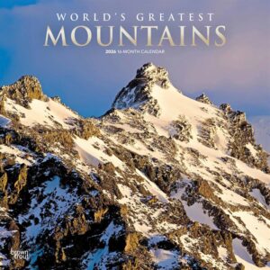 Worlds Greatest Mountains Calendar 2026