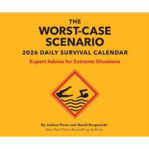 Worst Case Scenario Desk Calendar 2026