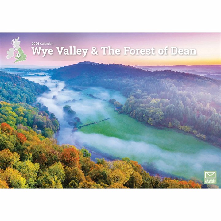 Wye Valley & The Forest Of Dean A4 Calendar 2026