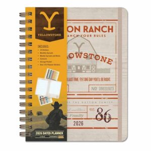 Yellowstone A5 Diary 2026