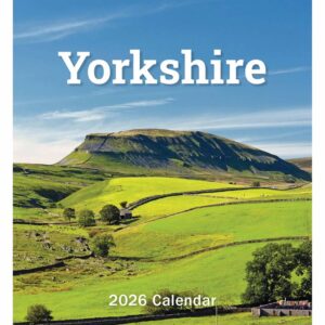 Yorkshire Mini Easel Desk Calendar 2026