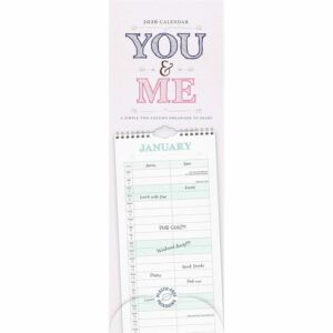 You & Me Couples Slim Planner 2026