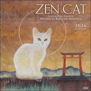 Zen Cat Calendar 2026