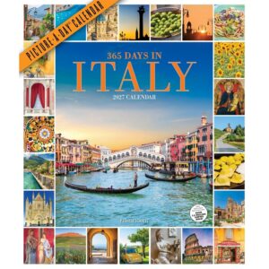 365 Days In Italy Deluxe Calendar 2027