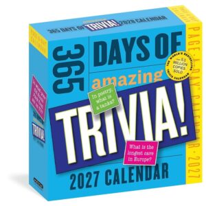 365 Days Of Amazing Trivia Desk Calendar 2027