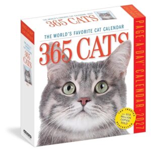 365 Days Of Cats Desk Calendar 2027