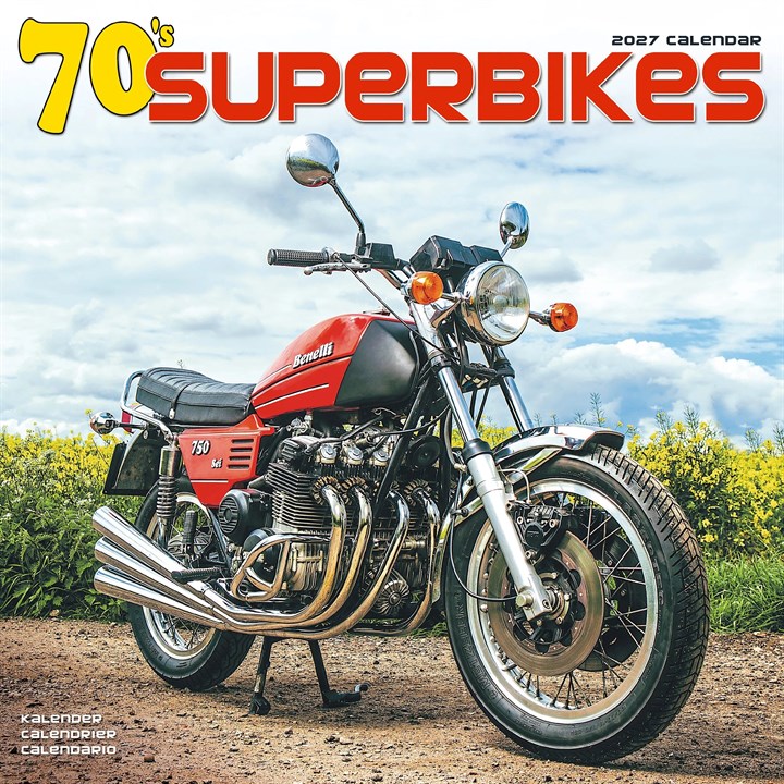 70's Superbikes Calendar 2027