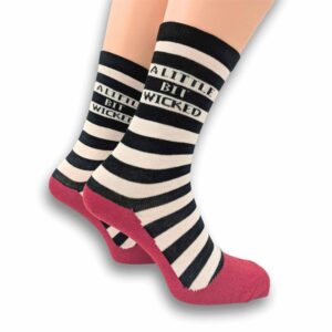 A Little Bit Wicked Socks - Size 4 - 8