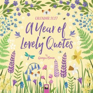A Year Of Lovely Quotes Calendar 2027