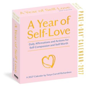 A Year Of Self Love Desk Calendar 2027