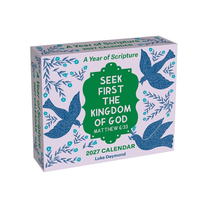 A Year of Scripture Desk Calendar 2027