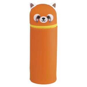 Adoramals Red Panda Silicone Upright Pencil Case