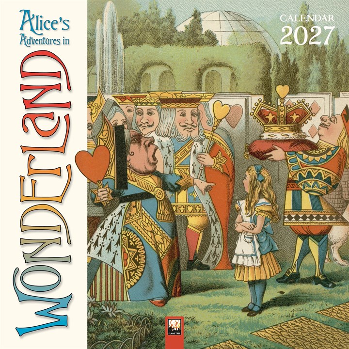 Alice in Wonderland Calendar 2027