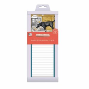 Alison's Animals Dog Magnetic Memo Pad