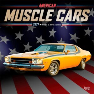 American Muscle Cars Calendar 2027