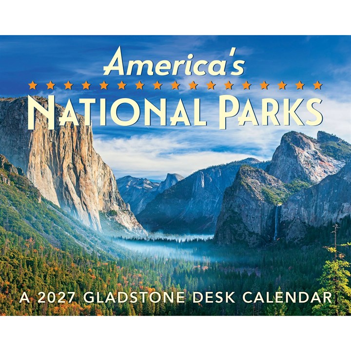 America's National Parks Desk Calendar 2027