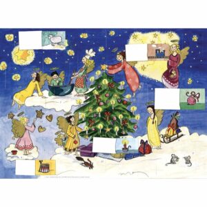 Angels Traditional Advent Calendar