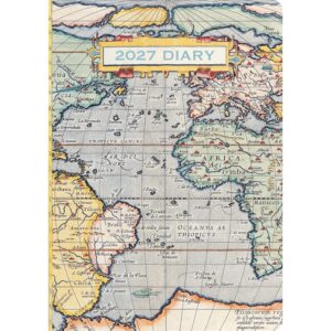Antique Maps A5 Diary 2027