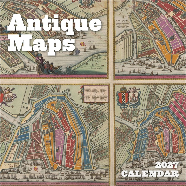 Antique Maps Calendar 2027